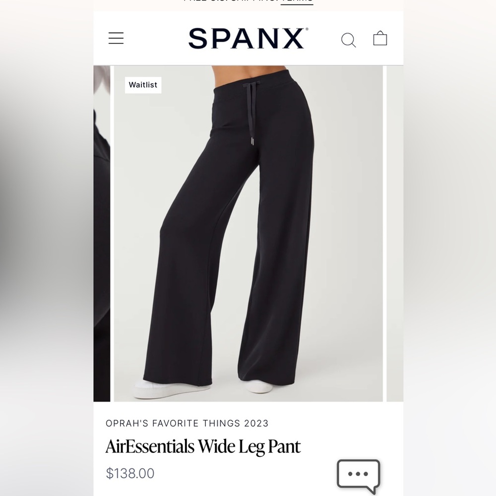 SPANX Wide Leg Pants